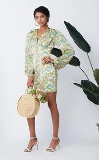 Indigo Boutique Floral Print Mini Dress Dresses