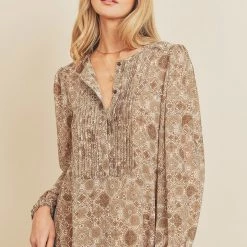 Indigo Boutique Boho Midi Dress Dresses