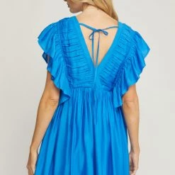 Indigo Boutique Comes In Waves Mini Dress