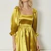 Indigo Boutique Golden Girl Satin Mini New Arrivals