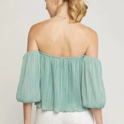 Indigo Boutique Endless Opportunities Blouse - Seafoam New Arrivals