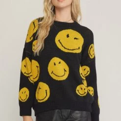 Indigo Boutique Smiley Face Sweater New Arrivals 10 Indigo Boutique Smiley Face Sweater New Arrivals