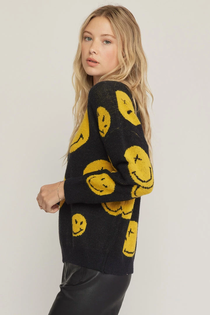 Indigo Boutique Smiley Face Sweater New Arrivals 6 Indigo Boutique Smiley Face Sweater New Arrivals
