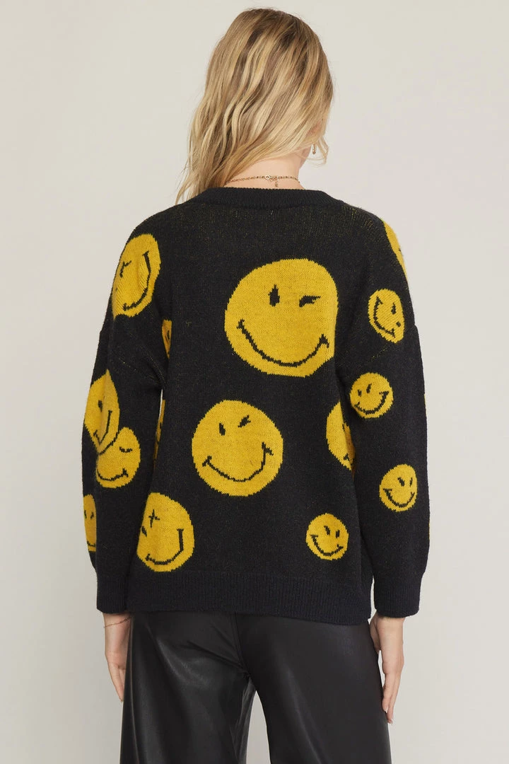 Indigo Boutique Smiley Face Sweater New Arrivals 8 Indigo Boutique Smiley Face Sweater New Arrivals