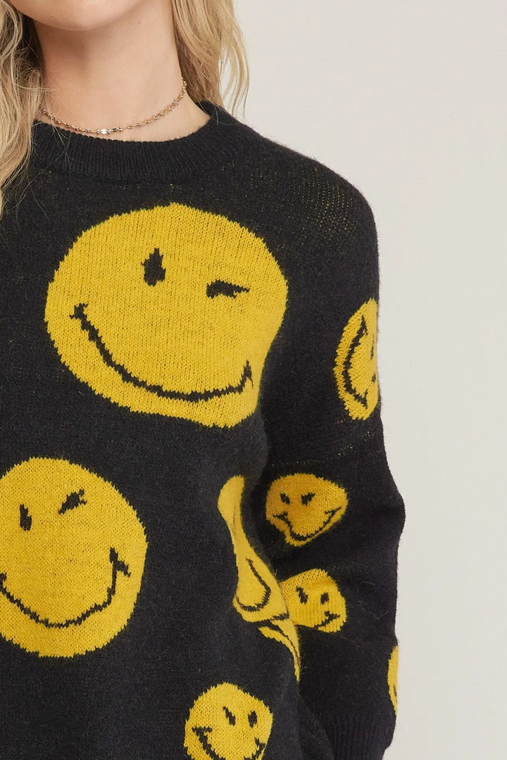 Indigo Boutique Smiley Face Sweater New Arrivals 7 Indigo Boutique Smiley Face Sweater New Arrivals