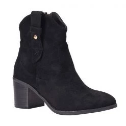 Indigo Boutique Black Ankle Boots