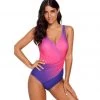 Indigo Boutique Purple Ombré One Piece Swim Suit