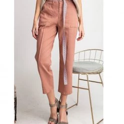 Indigo Boutique Mauve Bo Ho Pants Bottoms