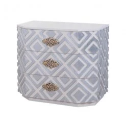 Indigo Boutique Nemeth 3 Drawer Chest Furniture