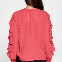 Indigo Boutique Gilly Ruffle Blouse