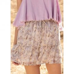 Indigo Boutique Bottoms Floral Drawstring Shorts