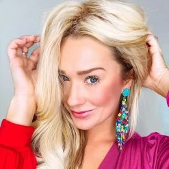 Indigo Boutique Accessories Tassel Multi Earrings