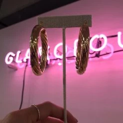 Indigo Boutique Milan XL Hoop