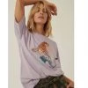 Indigo Boutique Tops Lavender Graphic Tiger Tee