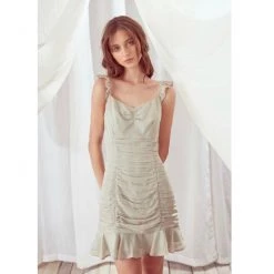 Indigo Boutique Dresses Daisy Floral Ruched Mini Dress