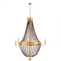 Indigo Boutique Furniture ALESSIA 6LT CHANDELIER