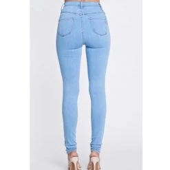 Indigo Boutique Button Down High Rise Denim