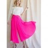 Indigo Boutique Bottoms Fuchsia Wide Leg Pants