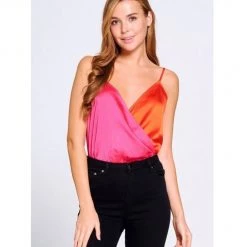Indigo Boutique Tops Color Block Bodysuit
