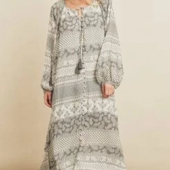 Indigo Boutique Dresses Boho Paisley Maxi