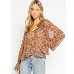 Indigo Boutique Tapestry Blouse
