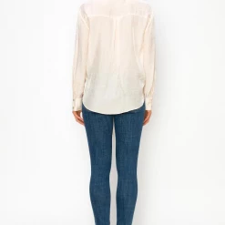 Indigo Boutique Cream Bow Tie Blouse