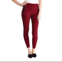 Indigo Boutique Pullon Pants With Zipper Detail (3 Colors) Bottoms