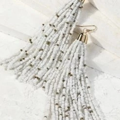 Indigo Boutique Beaded Earrings