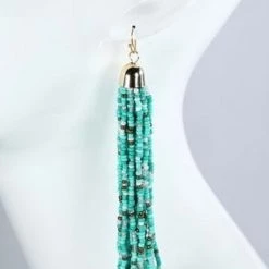 Indigo Boutique Beaded Earrings