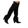 Indigo Boutique Black Over The Knee Boots