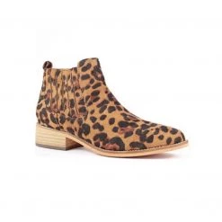 Indigo Boutique Boots Camel Leopard Boot