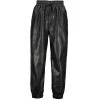 Indigo Boutique Bottoms Iconic Vegan Leather Joggers