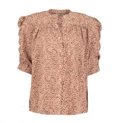 Indigo Boutique Tops Rachel Ruched Sleeve Blouse