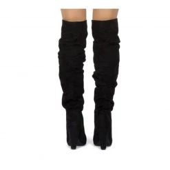 Indigo Boutique Black Over The Knee Boots