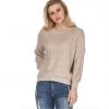 Indigo Boutique Tops Cream Pop Sweater