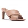 Indigo Boutique Nude Cross Over Heels
