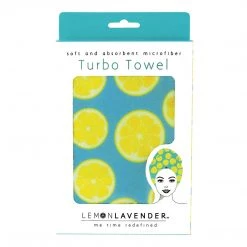 Indigo Boutique New Arrivals Lemon Lavender Turbo Towel