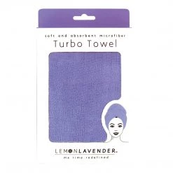 Indigo Boutique New Arrivals Lemon Lavender Turbo Towel
