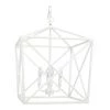 Indigo Boutique WHITE GESSO STREIT LANTERN Furniture