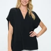 Indigo Boutique New Arrivals Airflow V Neck Tunic