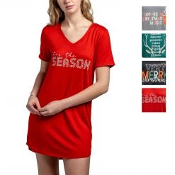 Indigo Boutique Tis The Season Hello Mello® Holiday Sleep Shirts New Arrivals